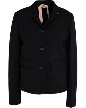 N°21 Blazer Polyester, Wool, Elastane - Black