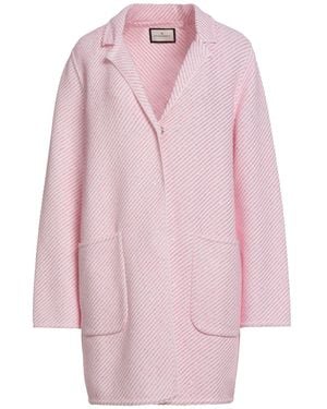 Bruno Manetti Coat Cotton, Polyester, Viscose - Pink