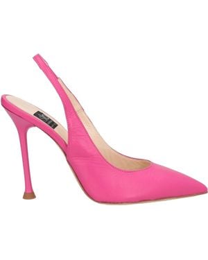 Islo Isabella Lorusso Blush Court Shoes Soft Leather - Pink