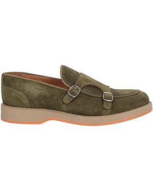 Barbati Military Loafers Leather - Green