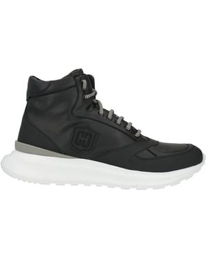Giovanni Conti Trainers Calfskin - Black