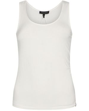 Rag & Bone Ivory Tank Top Modal, Elastane - White