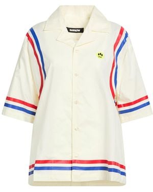 Barrow Cream Shirt Cotton - White