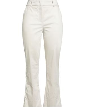 Via Masini 80 Light Pants Cotton, Elastane - White