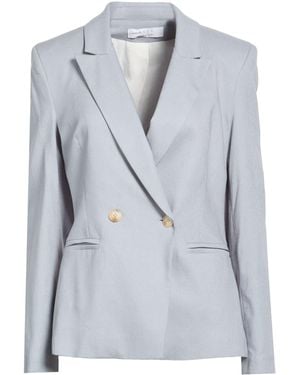 Kaos Sky Blazer Viscose, Linen, Cotton, Elastane - Blue