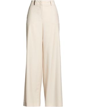 Peserico Pants Virgin Wool - Natural