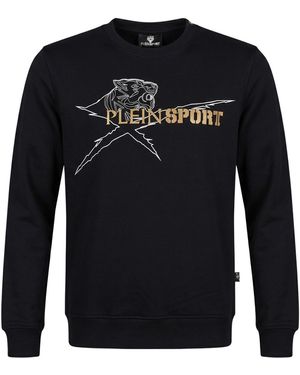 Philipp Plein Sweatshirt Cotton - Blue
