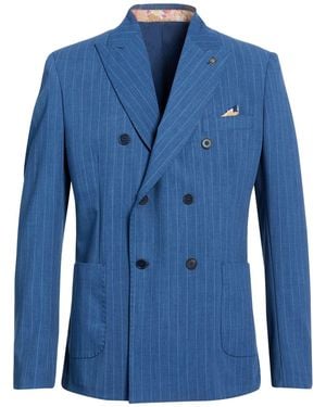 Bob Blazer Polyester, Viscose, Elastane - Blue