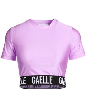 Gaelle Paris T-Shirt Polyamide, Elastane - Pink
