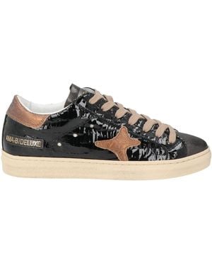 AMA BRAND Sneakers Leather - Black
