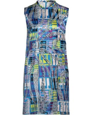 Emilio Pucci Mini Dress Viscose - Blue