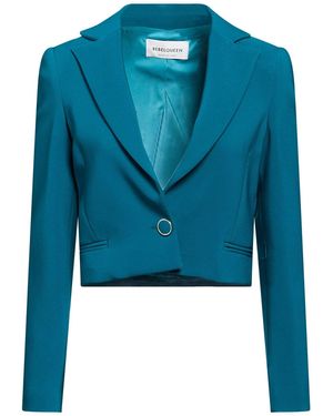 Rebel Queen Blazer Polyester, Elastane - Blue