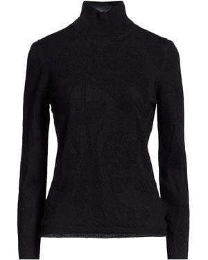 Gran Sasso Rollkragenpullover - Schwarz