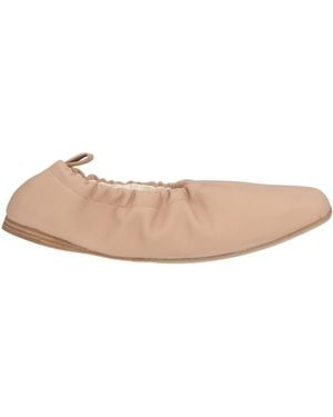 MNÈST/C Blush Ballet Flats Leather - Natural