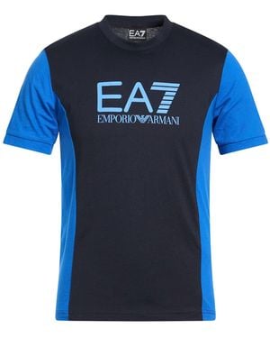 EA7 Midnight T-Shirt Cotton - Blue