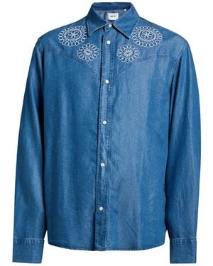 NN07 Camisa Vaquera - Azul