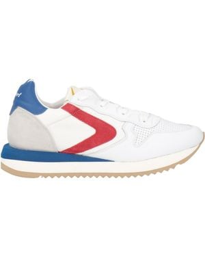 Valsport Sneakers Leather, Textile Fibers - White