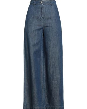 ALESSIA SANTI Jeans Cotton, Linen - Blue