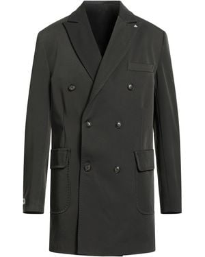 Berna Overcoat & Trench Coat - Black