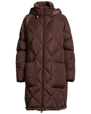 Replume' Dark Puffer Polyester - Brown