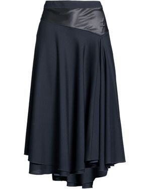 Marni Midi Skirt Virgin Wool, Viscose - Blue