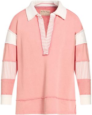 Free People Sweatshirt Cotton - Pink