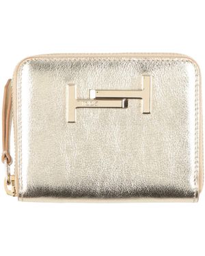 Tod's Wallet Leather - Natural