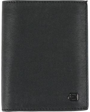 Piquadro Wallet Cow Leather - Black