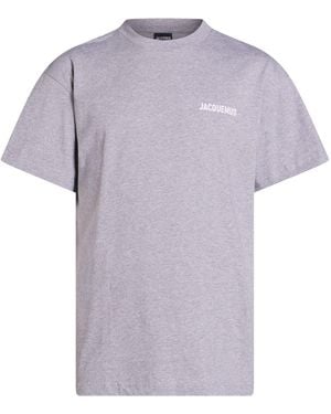 Jacquemus T-Shirt Organic Cotton - Purple