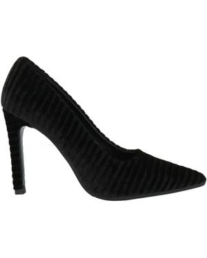 Luciano Barachini Court Shoes Textile Fibres - Black