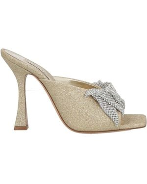 Casadei Sandals Synthetic Fibers - White