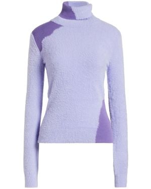 MM6 by Maison Margiela Lilac Turtleneck Polyamide - Purple