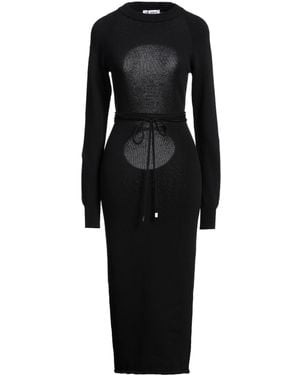 The Attico Maxi Dress - Black