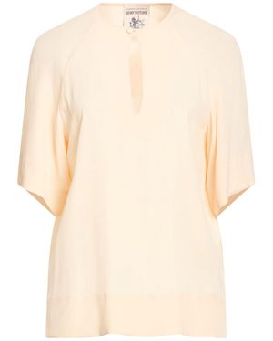 Semicouture Cream Top Acetate, Silk - Natural