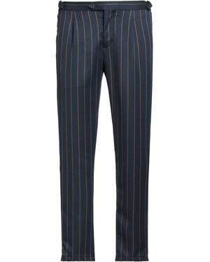 BERNESE Milano Pants Polyester, Viscose, Elastane - Blue