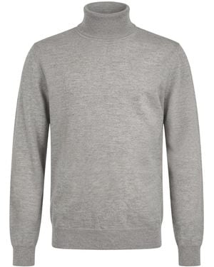 Alpha Studio Rollkragenpullover - Grau