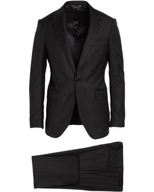 Tombolini Suit Virgin Wool - Black