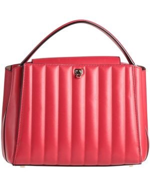 Valextra Brera Medium -- Handbag Calfskin - Red