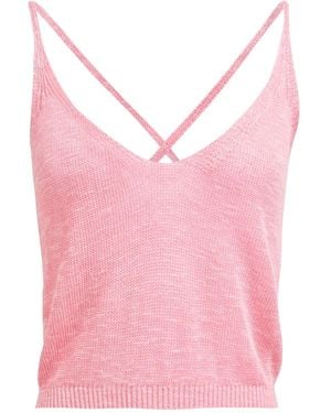 Jijil Top Linen, Viscose - Pink