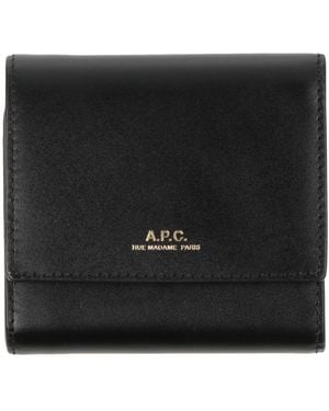 A.P.C. Brieftasche - Schwarz