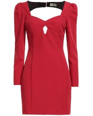Rebel Queen Mini Dress - Red