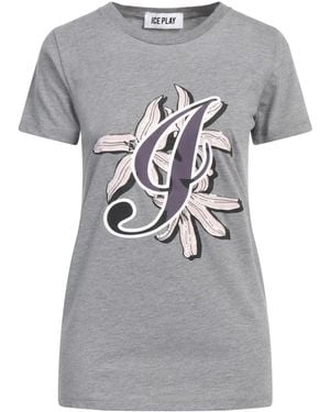 Ice Play T-Shirt Cotton - Gray