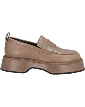 Ami Paris Loafers - Brown