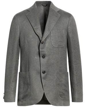 De Petrillo Blazer Hemp - Gray