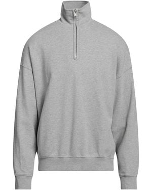 Sandro Mélange French Cotton-terry Sweatshirt - Grey