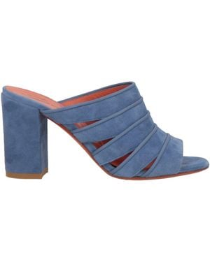 Santoni Slate Sandals Leather - Blue