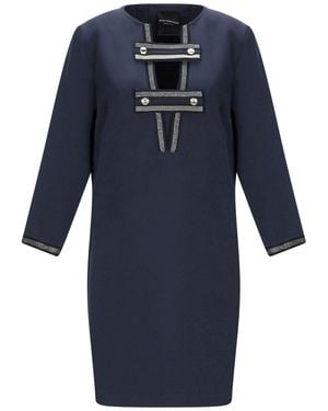 Atos Lombardini Midnight Mini Dress Polyamide, Elastane - Blue
