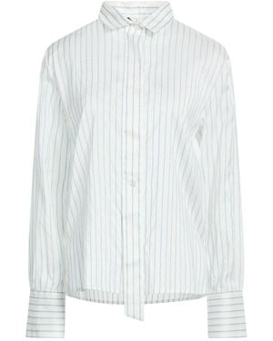 Moorer Light Shirt Cotton, Silk - White