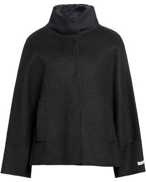 Paltò Coat Wool, Nylon - Black