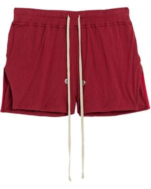 Rick Owens Brick Shorts & Bermuda Shorts Cotton - Red